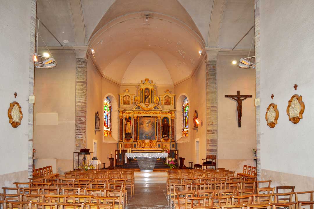 Chauffage des lieux de culte : les intervenants 1 Chauffage des lieux de culte : l'église-de-Baulon - Photo CGV
