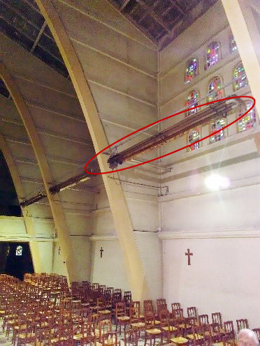 Nouveau chauffage pour l’église Notre Dame de l’Assomption ROYAN 7 Nouveau chauffage pour l’église Notre Dame de l’Assomption ROYAN - Avant