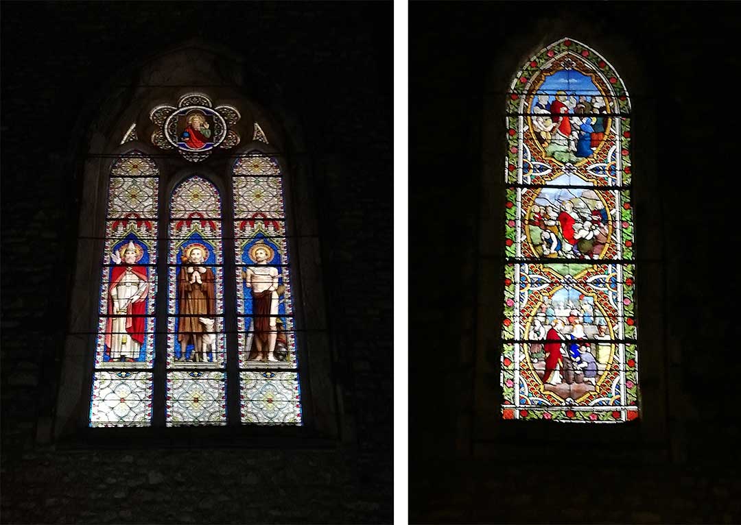 Notre Dame de l’Assomption Alexain - Vitraux