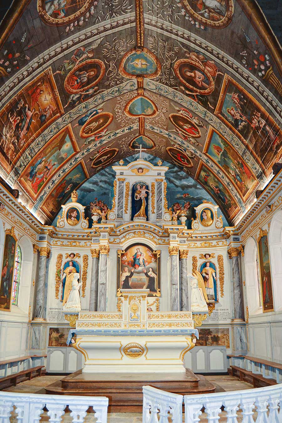 Réfection de l’éclairage de Notre Dame de Carmés - Neulliac - 56