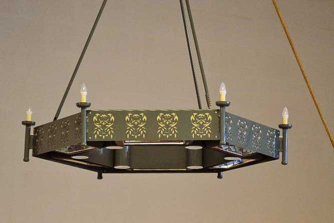 lustre éclairant sur mesure