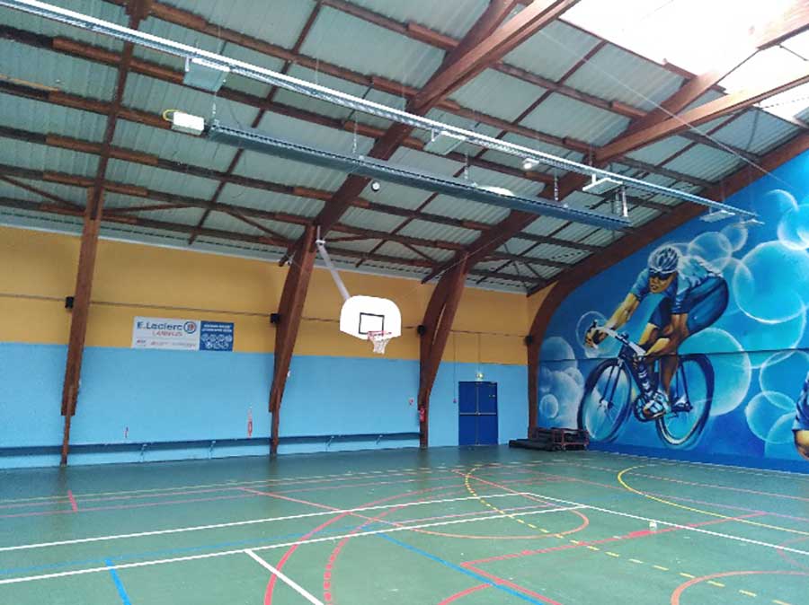 Chauffage salle des sports 6 Chauffage salle-des-sports à Lannilis