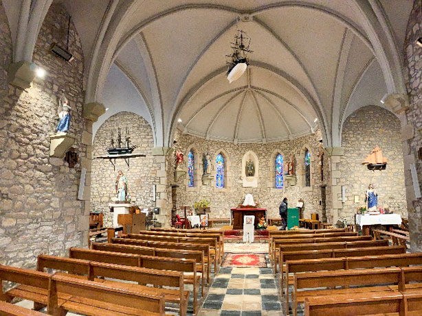 electricité de l'église de Brillac à Sarzeau