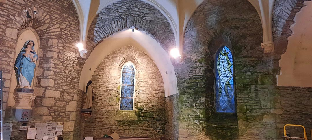 Eclairage de la chapelle de Penvins à Sarzeau