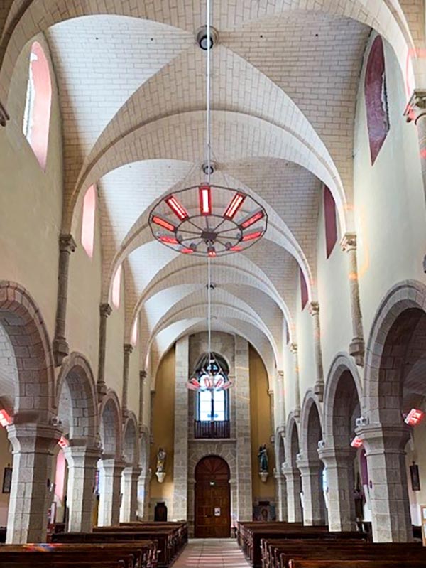 Chauffage église Ploeuc-L-Hermitage